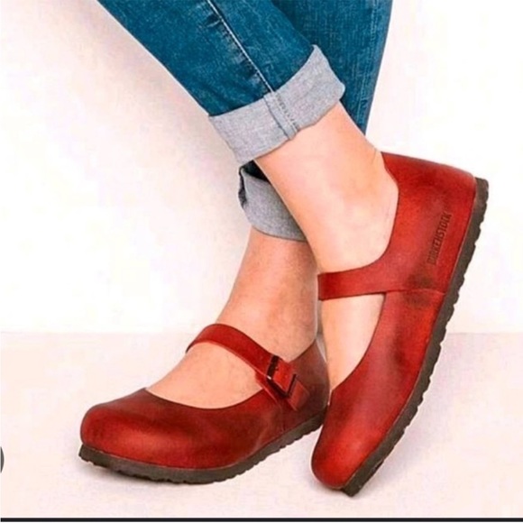 Birkenstock Shoes - Birkenstock Montova Sz 40 Zinfandel Red used shoes